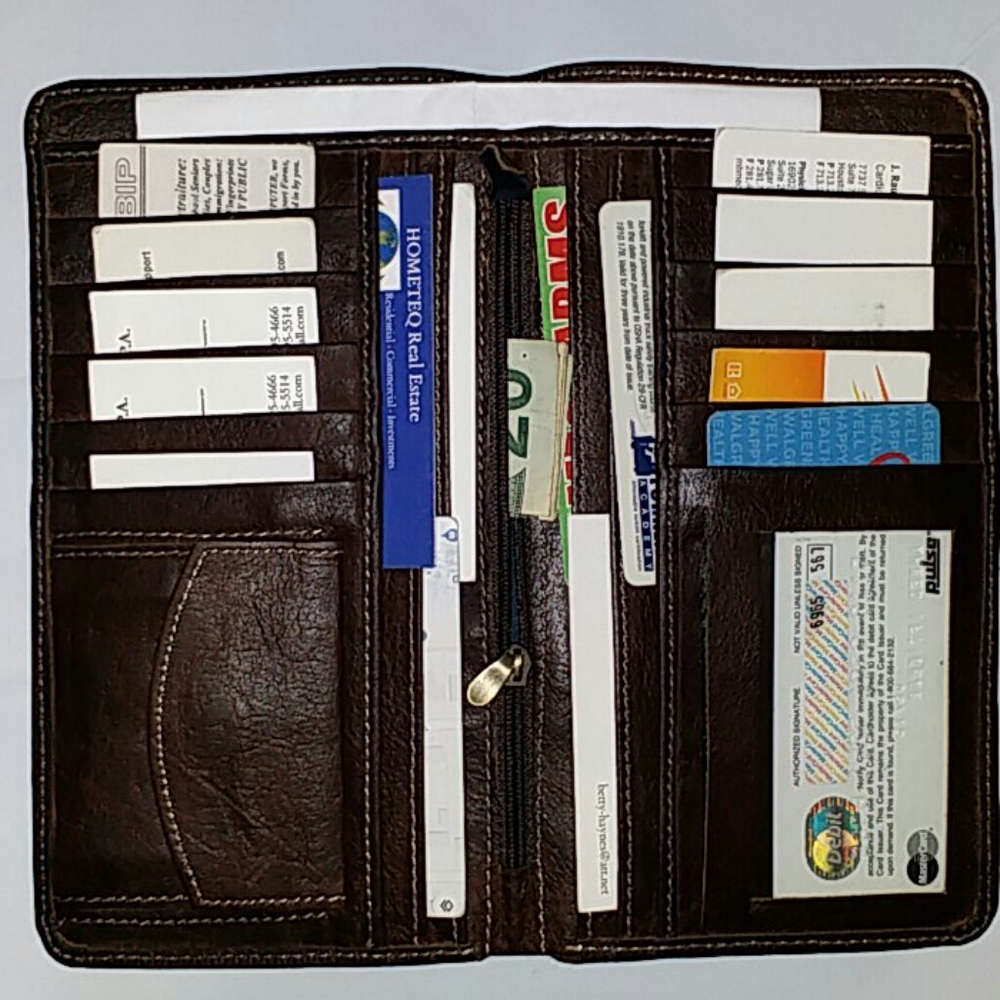 Full Grain Leather women wallet